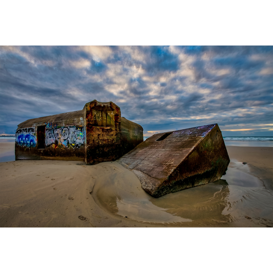 Brittany Beach, Concrete Bunkers