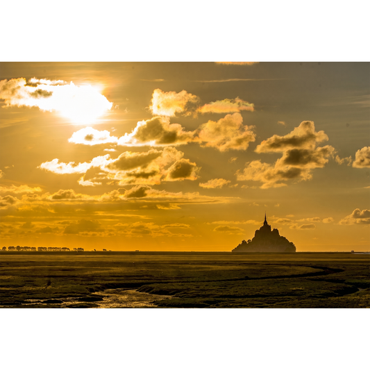 Mont Saint-Michel at Sunset 01Mont Saint-Michel at Sunset